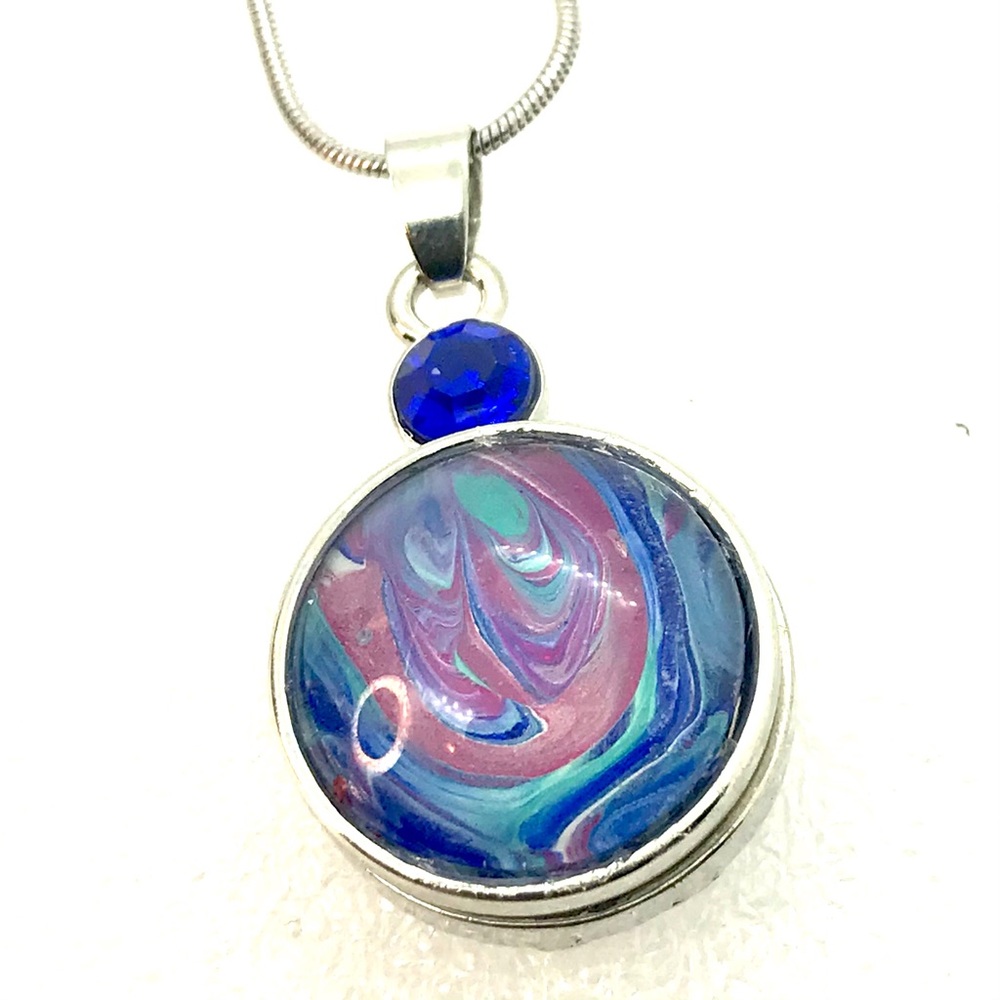 Necklace 20mm Snap Jewelry Stainless Steel SN20